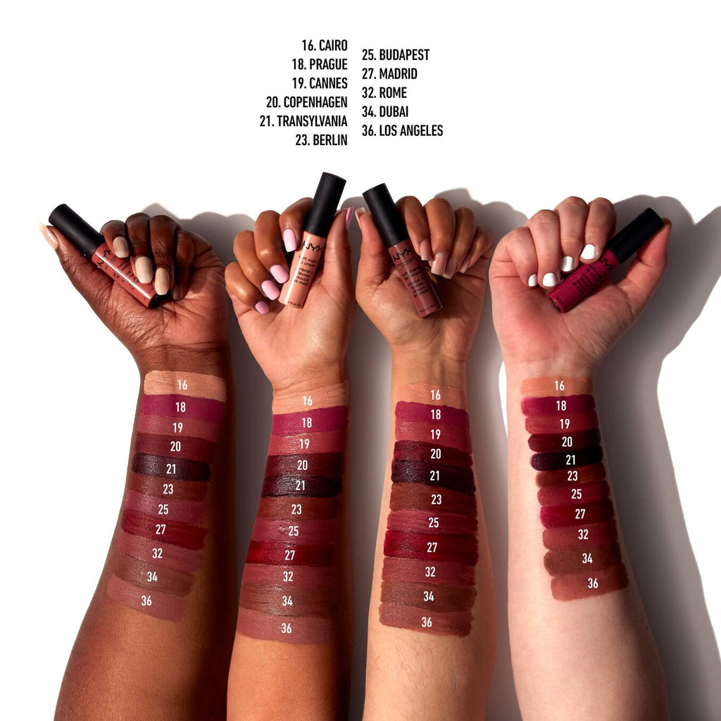 NYX PROFESSIONAL MAKEUP Soft Matte Lip Cream, High-Pigmented Liquid Lipstick